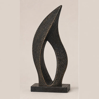 Abstrakte moderne dekorative Skulptur