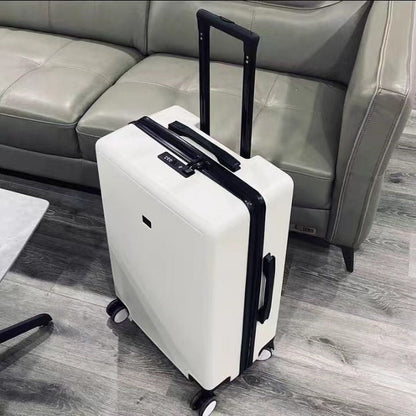 hardshell spinner-handgepäckkoffer mit teleskopgriff doppelt-spinner rollen eingebautes TSA-kombinationsschloss kratzfestes ABS-gehäuse Brehn