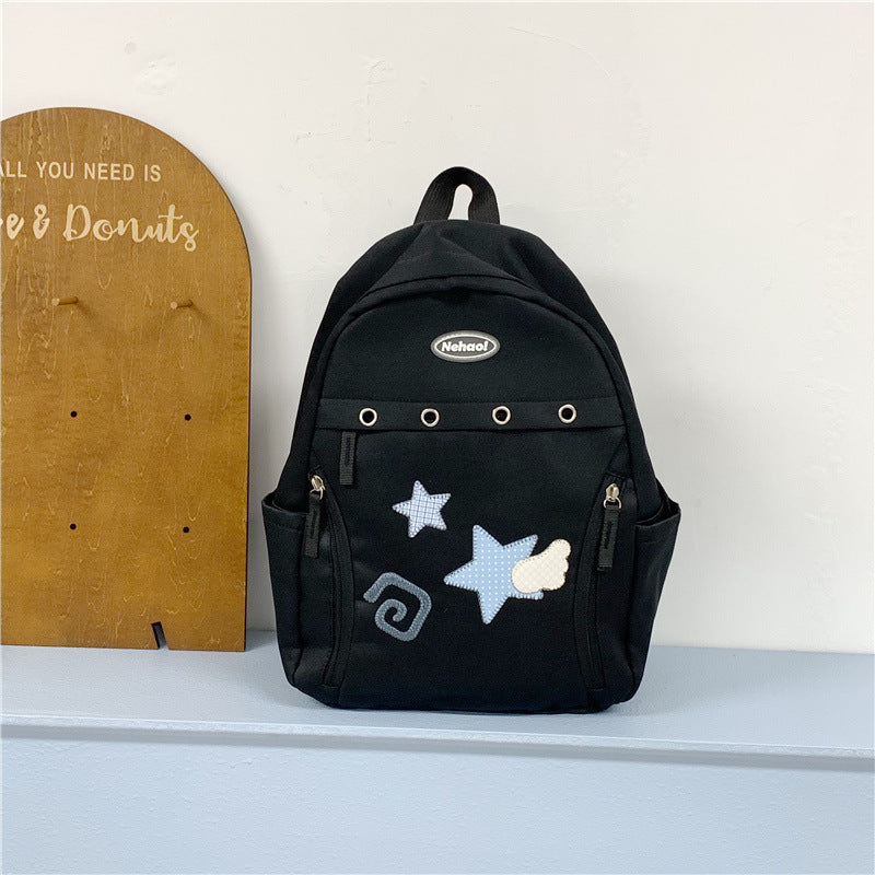 Stylische bestickte Rucksack
