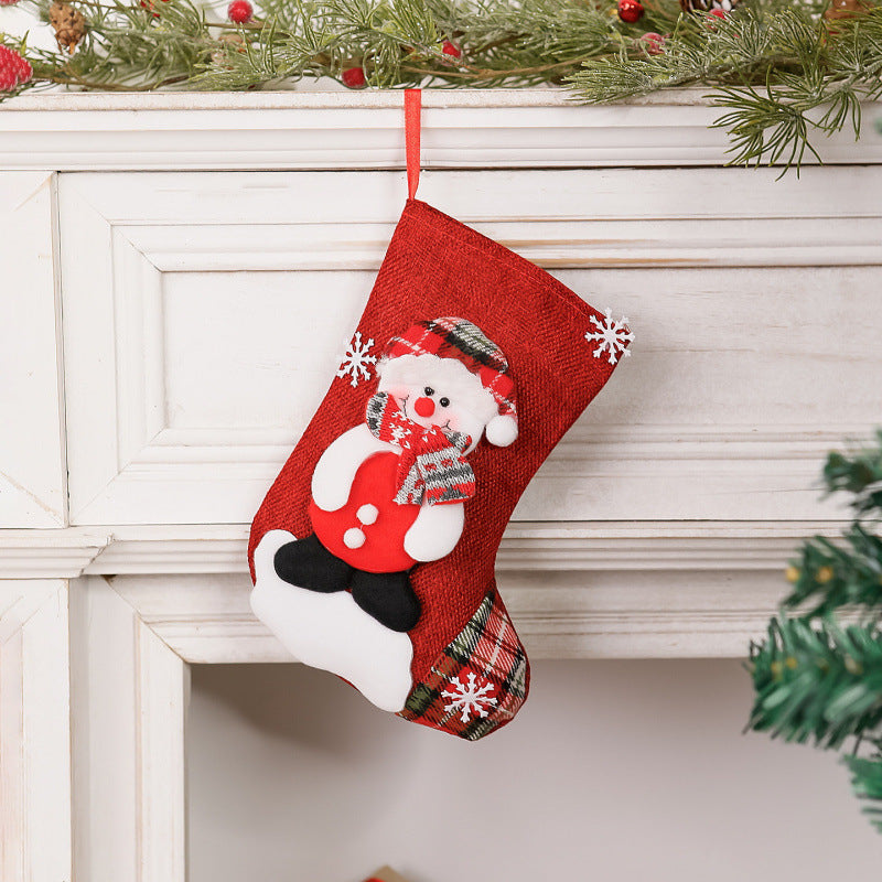 Weihnachtsstrumpf mit Rentierdesign Brehn