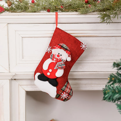 Weihnachtsstrumpf mit Rentierdesign Brehn