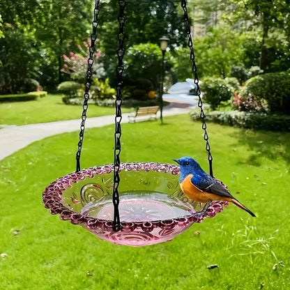 Vogelbad und Futterstelle Brehn