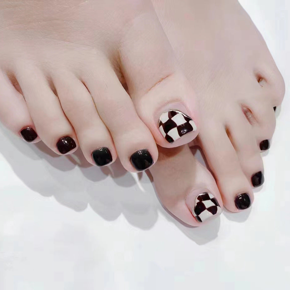 Elegante Fußnagelkunst