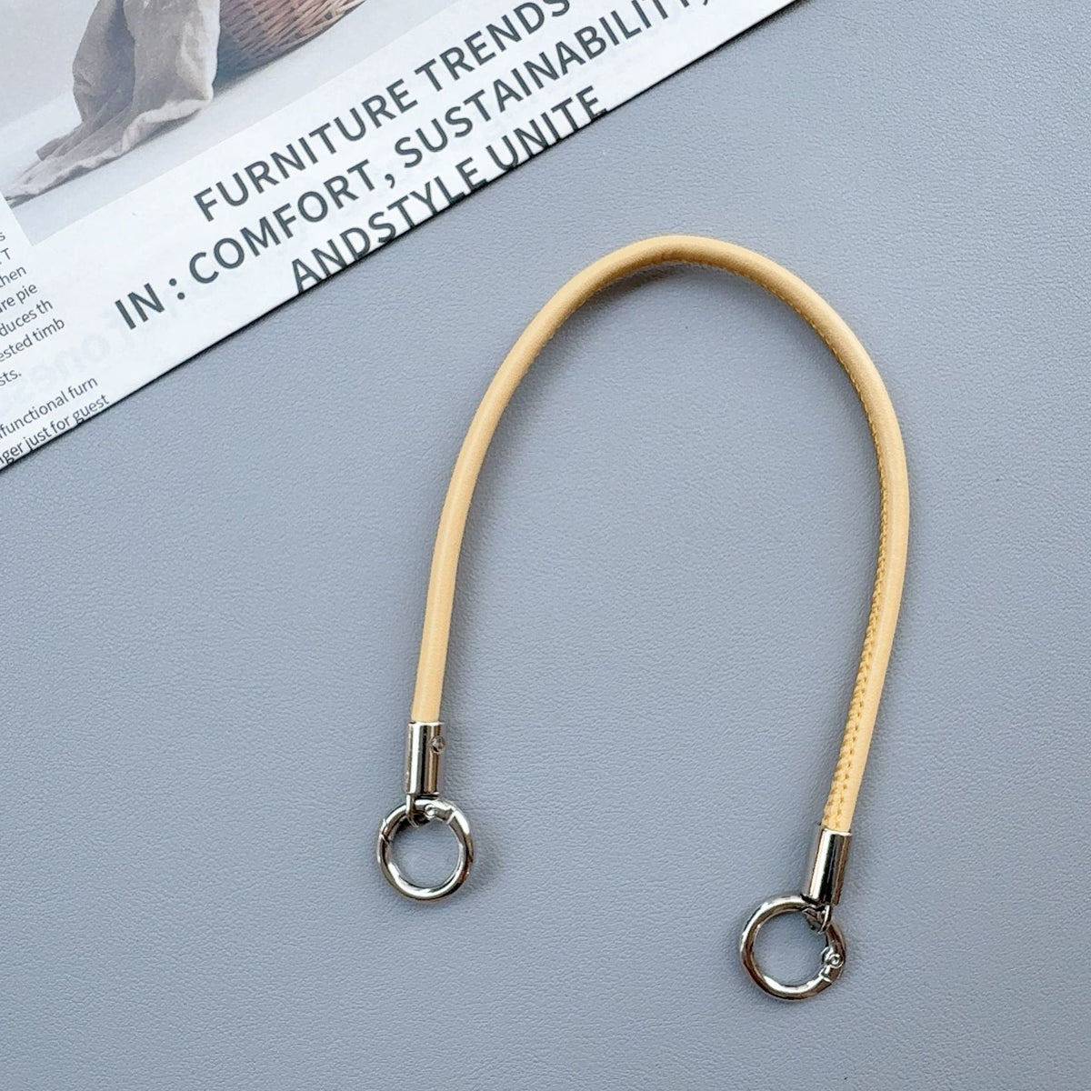 Premium langlebiger Schlüsselband mit Metallclips Brehn