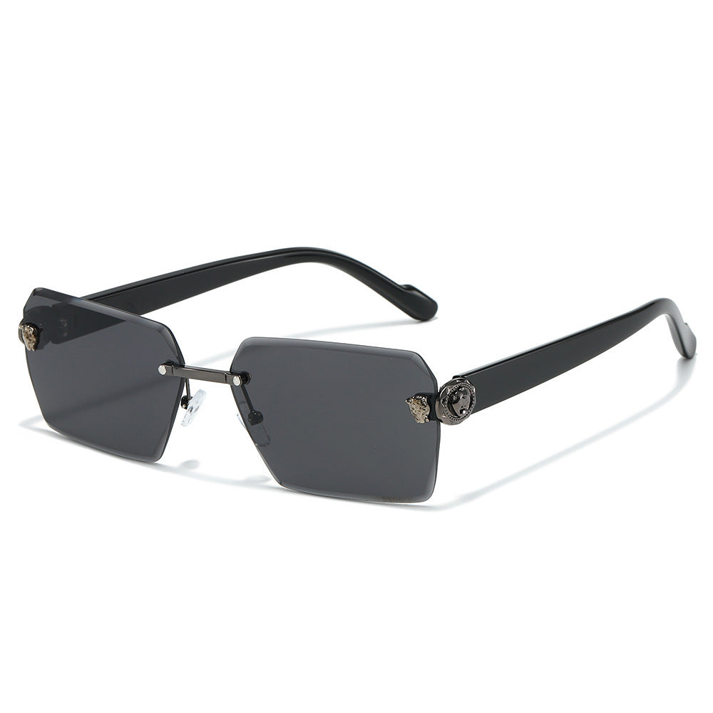 Stylische moderne rechteckige Sonnenbrille Brehn