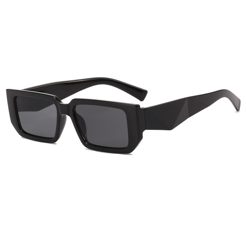 Damen Modische Rechteck-Sonnenbrille mit ausgefallenem Rahmen Brehn