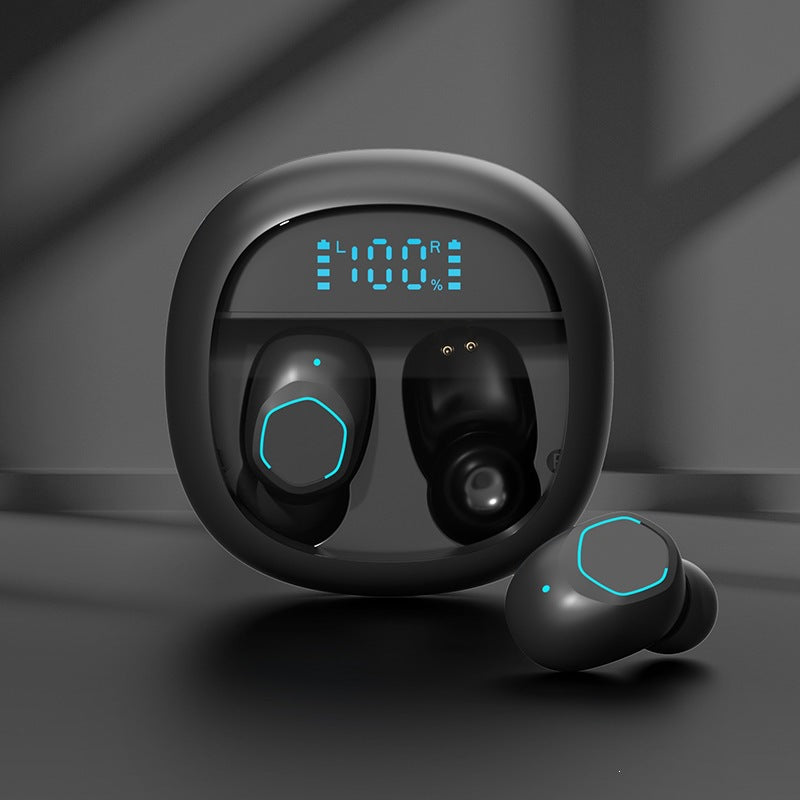 Kabellose In-Ear Kopfhörer mit Intelligenter Batterieanzeige und Ergonomischem Design Brehn