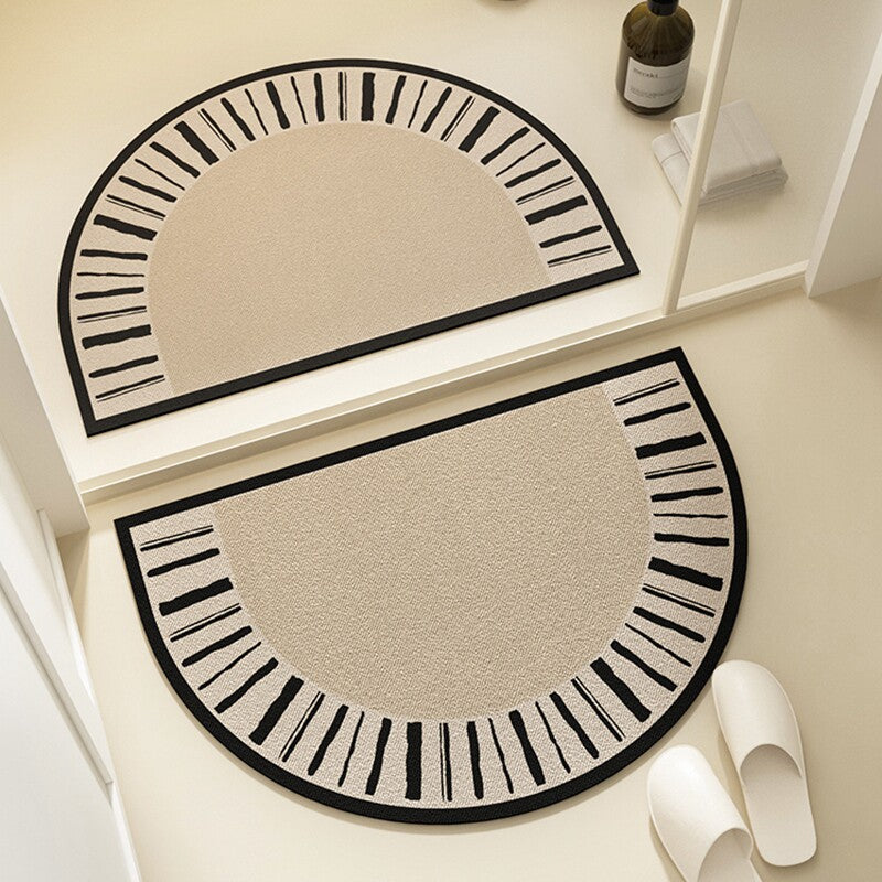 Floral Pattern Badmatte Brehn
