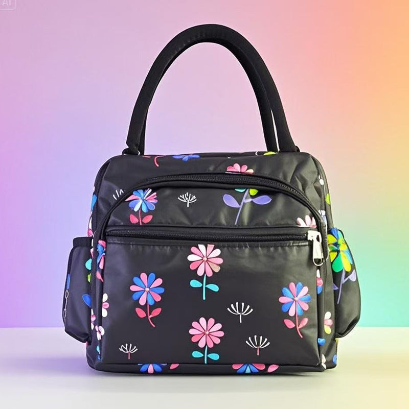 Katze Druck Isolierte Lunch Tasche Brehn