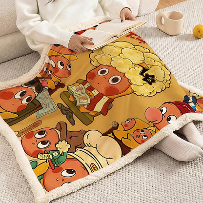 Weiche Flanell Cartoon Fleece Decke