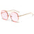 Damen oversized Sonnenbrille mit glitzernden Gläsern Brehn