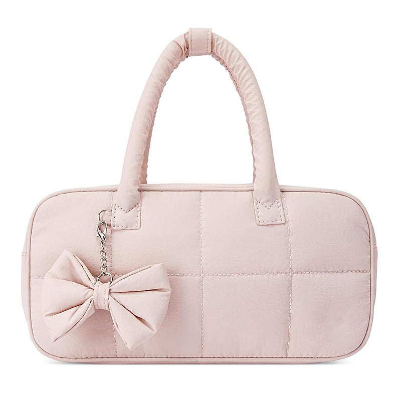 Gepolsterte Handtasche mit Modischem Schleifendetail Brehn