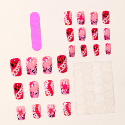 Künstlerische Florale Nagelkunstverlängerungen Brehn 1789713157