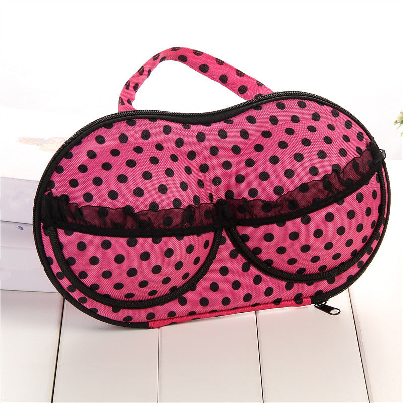Stylischer gepunkteter Make-up-Organizer Brehn