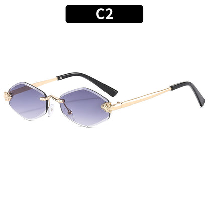 Elegante Augenwinkel-Sonnenbrille