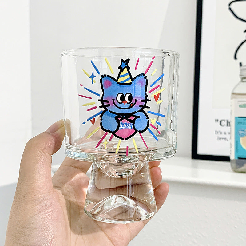 Lustige und Kreative Trinkglas mit Einzigartigem Tiermotiv Brehn