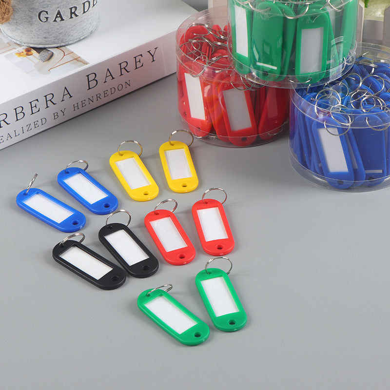 Unisex Etiketten Schlüsselanhänger Set Brehn