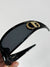 Luxuriöse Übergroße Sonnenbrille