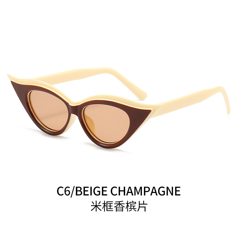 Damen Cat-Eye Sonnenbrille mit polarisierenden Gläsern Brehn