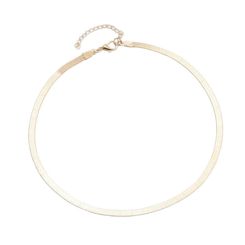 Sleek Snake Chain Necklace Brehn