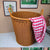 Unisex Robuster Aufbewahrungskorb aus geflochtenem Rattan Brehn