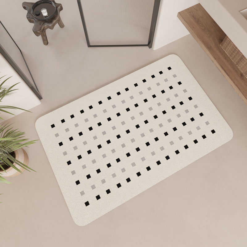 Moderne geometrische Muster Badezimmermatte Brehn