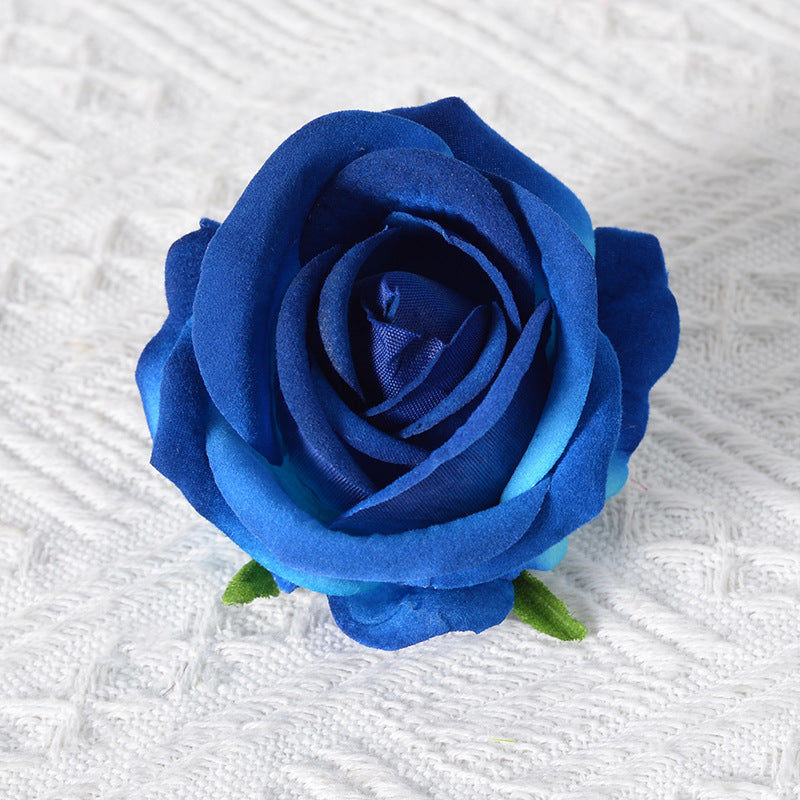 Dekorativer Samt Rose Pins Brosche