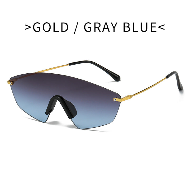 Damen moderne Oversized-Sonnenbrille Brehn