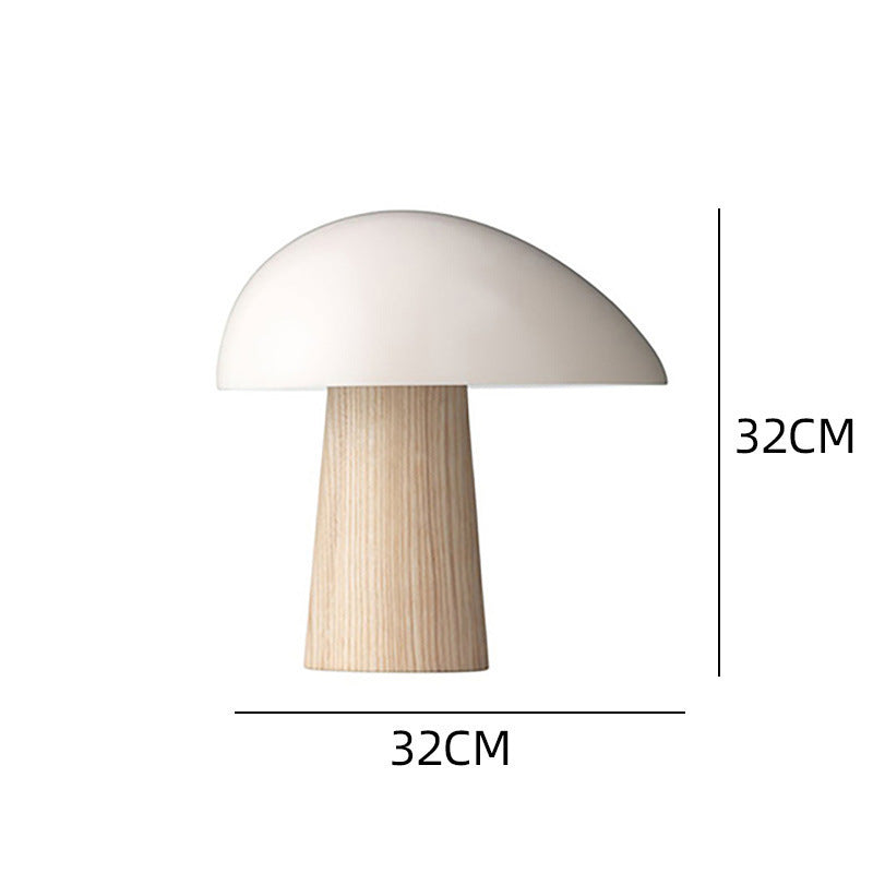 Künstlerische pilzförmige Tischlampe