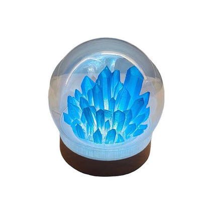 Kristall-inspirierte dekorative Tischlampe