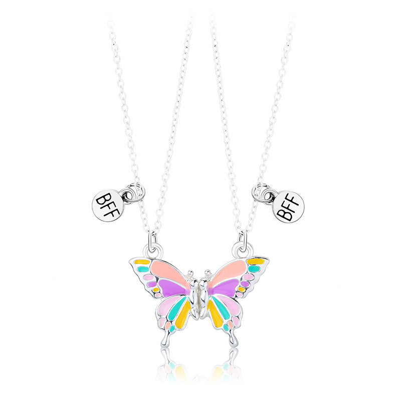 Schmetterlingsanhänger Freundschaftsnecklace Brehn