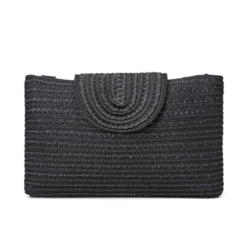 Elegante Clutch-Tasche mit Hochqualitativer Flechtstruktur Brehn