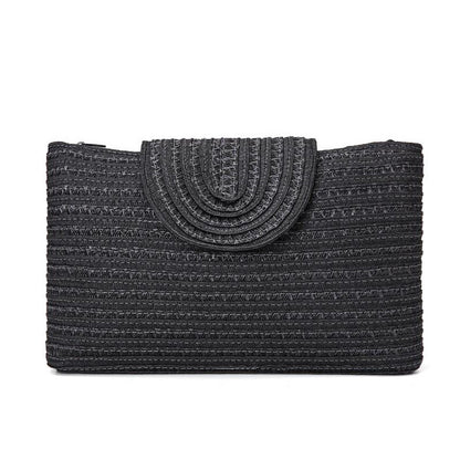 Elegante Clutch-Tasche mit Hochqualitativer Flechtstruktur Brehn