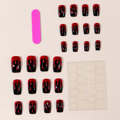 Stylisches Gothic Nagelkunst Set Brehn