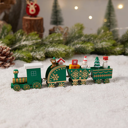 Dekoratives Weihnachtszug-Set Brehn