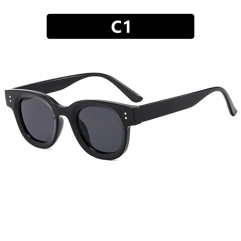 Damen stilvolle Sonnenbrille mit markantem Design und polarisierenden Gläsern Brehn