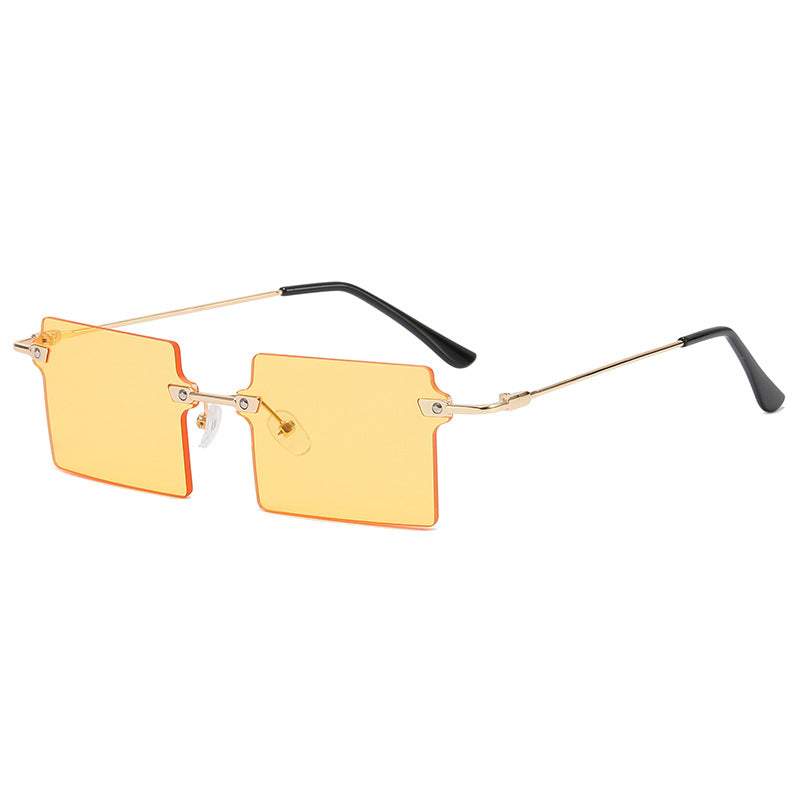 Damen modische oversized Sonnenbrille mit rechteckigem Design Brehn
