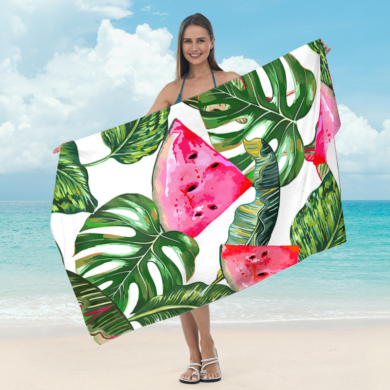 Strandtuch mit artistischem Mandala-Design Brehn