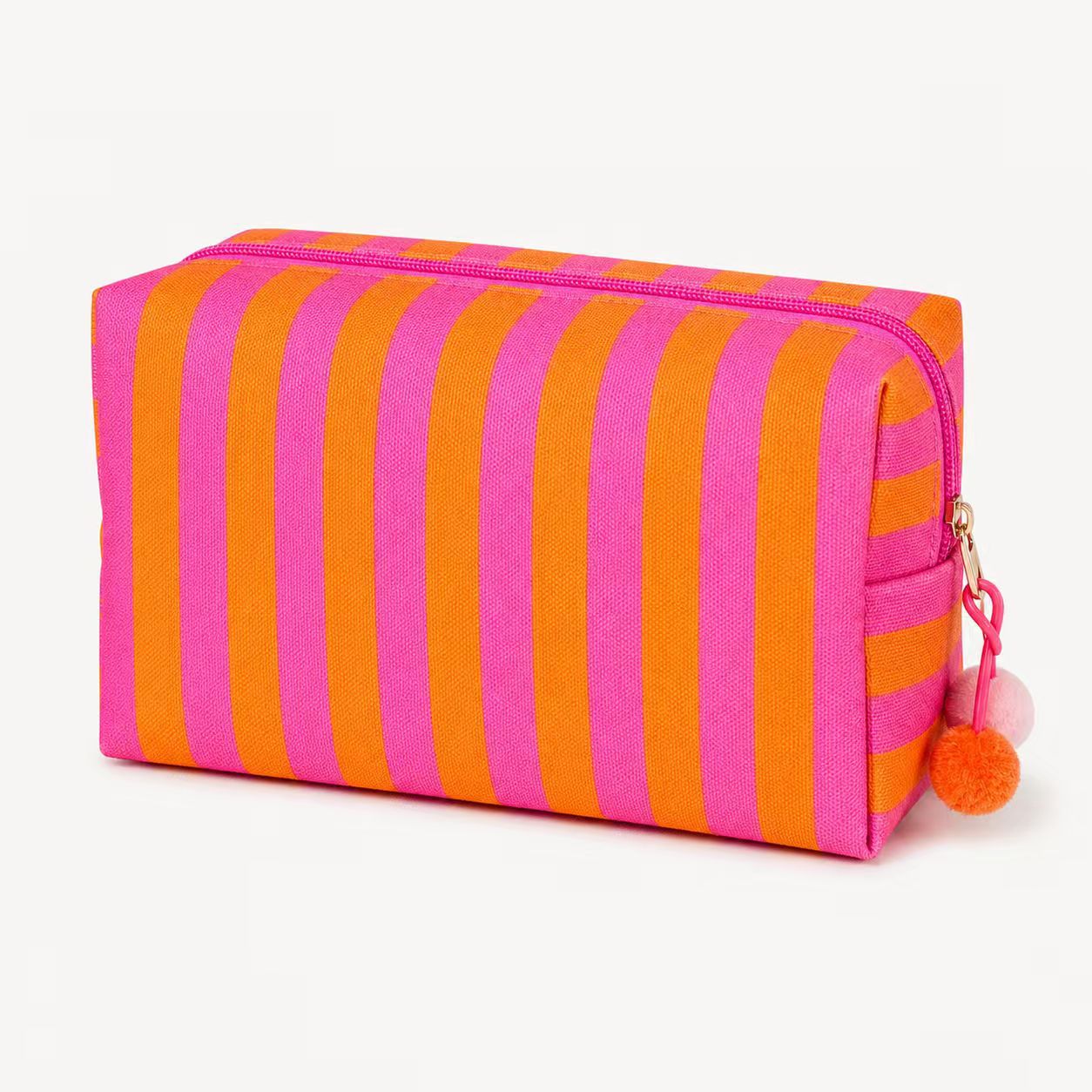 Kosmetiktasche mit Bunten Streifen Brehn