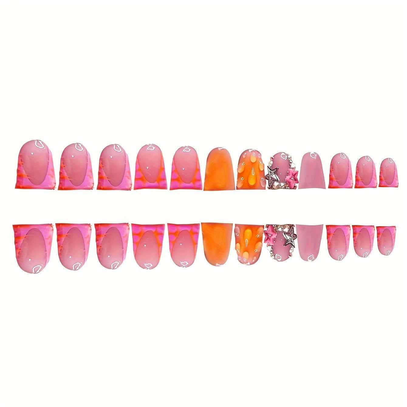 Künstlerisches Gel-Nagelkunst Brehn