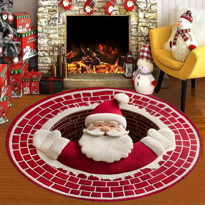 Weihnachtsmann Themenbereich Teppich