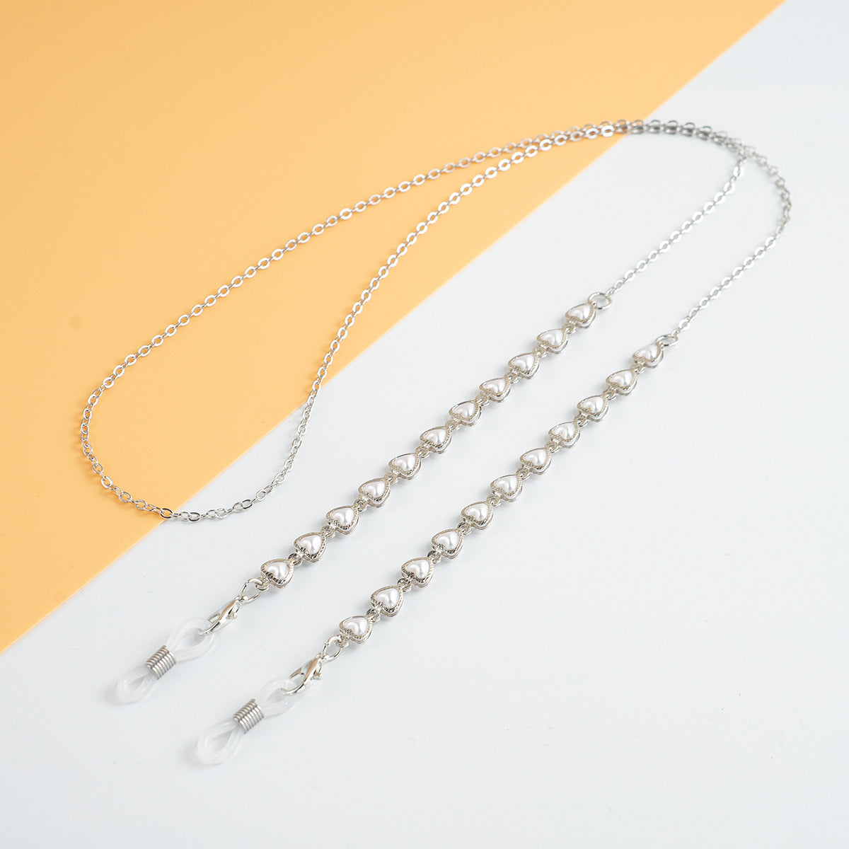 Elegante perlverknüpfte Brillenband Brehn