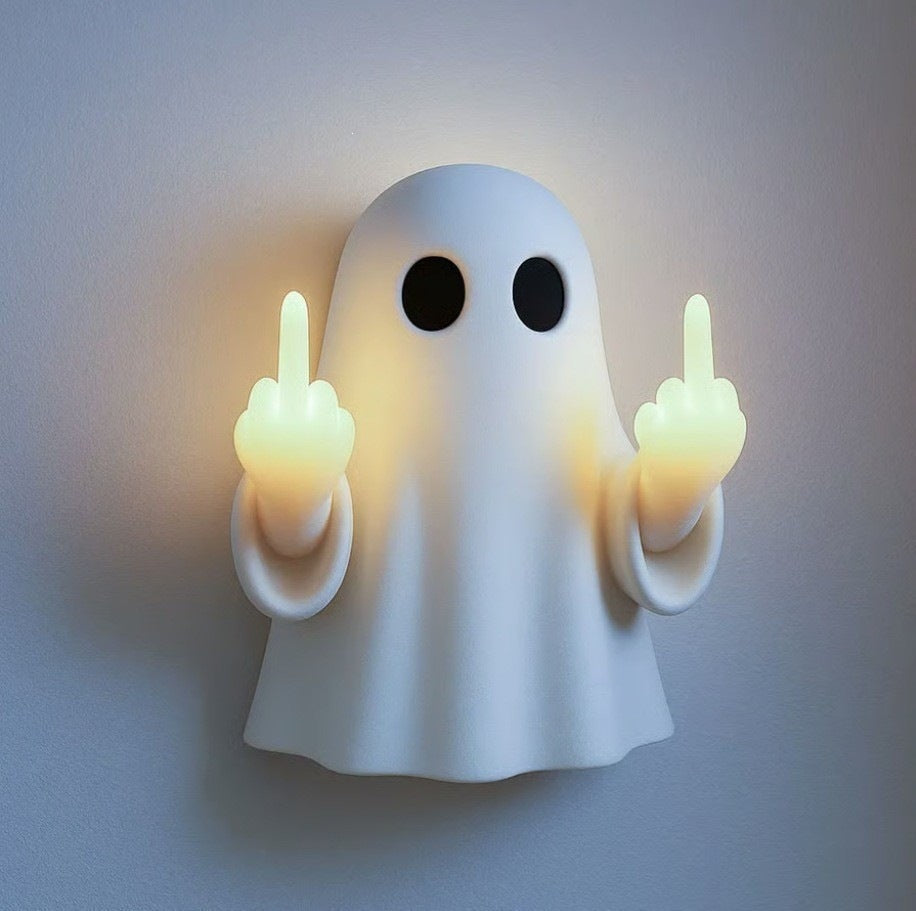 Humorvolle Weihnachtslicht-Figur Brehn