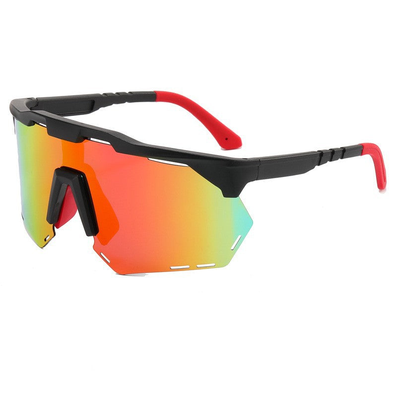 Unisex Sport Sonnenbrille mit innovativem Randdesign Brehn