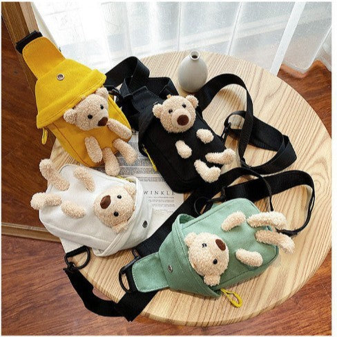 Niedliche tierische Plüsch-Schultertasche Brehn
