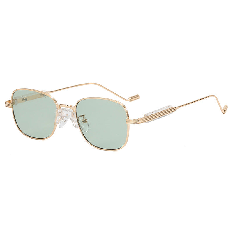 Modische Retro-Sonnenbrille mit Eckigem Rahmen Brehn