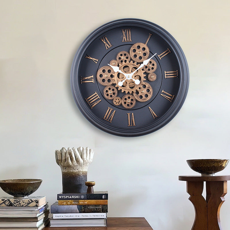 Wanduhr Aus Modernem Mechanischem Design Brehn