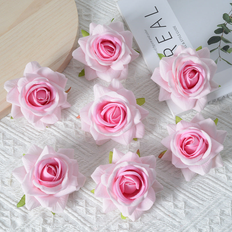 Elegante Stoff-Rosen-Haarspange