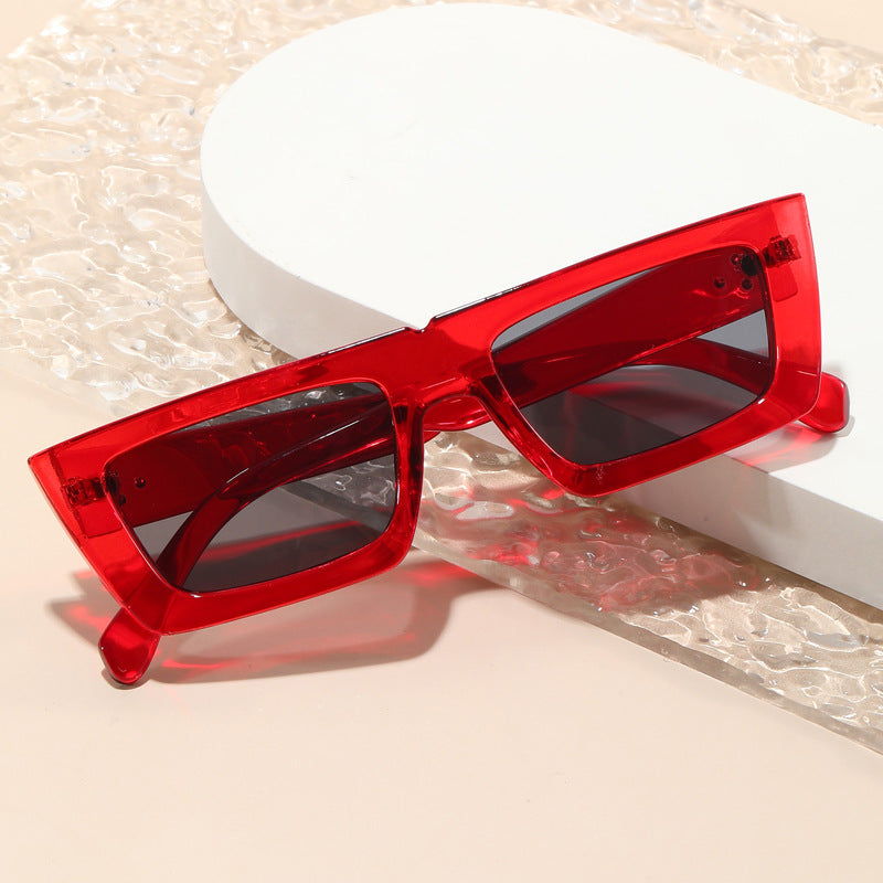 Damen modische quadratische Designer-Sonnenbrille mit polarisierten Gläsern Brehn
