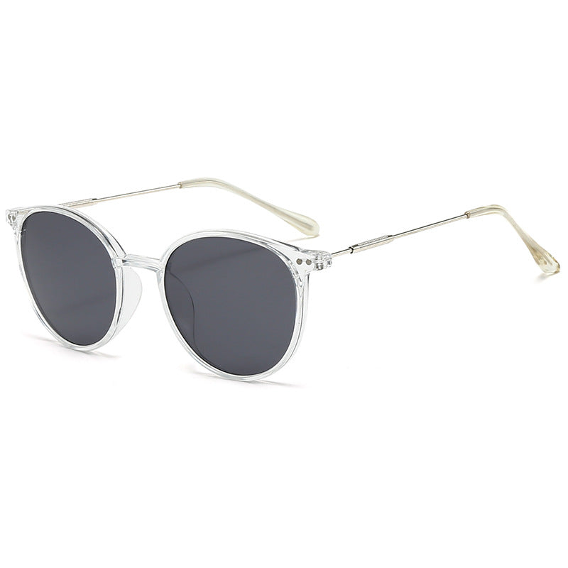 Damen modische Sonnenbrille mit goldenen Akzenten Brehn